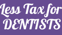 Less Tax For Dentists