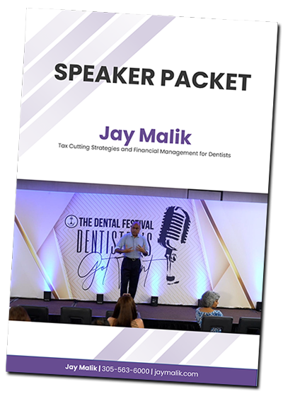 Jay Malik's Dental Speaker Packet PDF